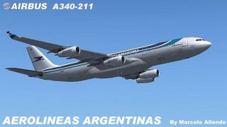 Screenshot 3 — Aerolineas Argentinas Airbus A340-211 (OC)