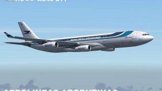 Screenshot 2 — Aerolineas Argentinas Airbus A340-211 (OC)