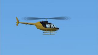 Screenshot 2 — Bell 206 Black/Gold Textures
