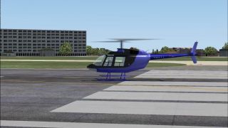 Screenshot 2 — Bell 206 Blue/Black Textures