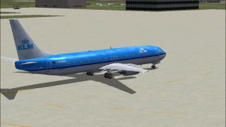 Screenshot 1 — KLM Boeing 737-900 PH-BXO
