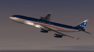 Screenshot 4 — Lan Chile Airbus A340-313 CC-CQC