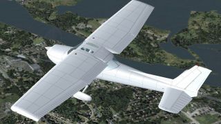 Screenshot 1 — Cessna 152 Blank White Paint