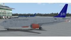 Screenshot 2 — Boeing 737-800 SAS Textures
