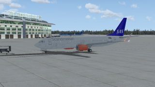 Screenshot 1 — Boeing 737-800 SAS Textures