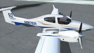 Screenshot 1 — Embry-Riddle University DA42 Twin Star