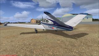 Screenshot 2 — Carenado Beechcraft V35B Bonanza Damage Mod