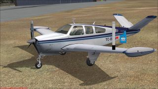 Screenshot 1 — Carenado Beechcraft V35B Bonanza Damage Mod