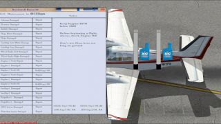 Screenshot 2 — Beechcraft Baron 58 Damage Mod