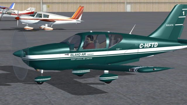 Screenshot 1 — Socata TB-10 Tobago C-HFTD/C-JYFW