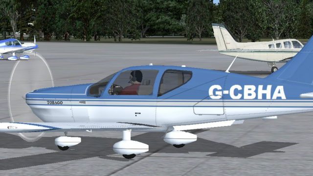 Screenshot 1 — Socata TB-10 Tobago G-CBHA
