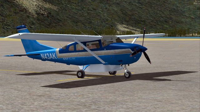 Screenshot 1 — Cessna CU206G Cargo - Drake Olson N43AK