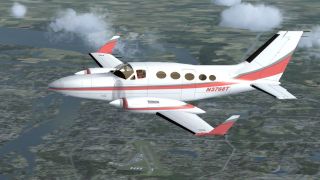 Screenshot 2 — Pink/Gray/White Cessna 414 Chancellor