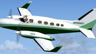Screenshot 3 — Green/White Cessna 414 Chancellor