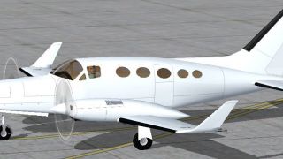 Screenshot 3 — Blank Cessna 414 Chancellor
