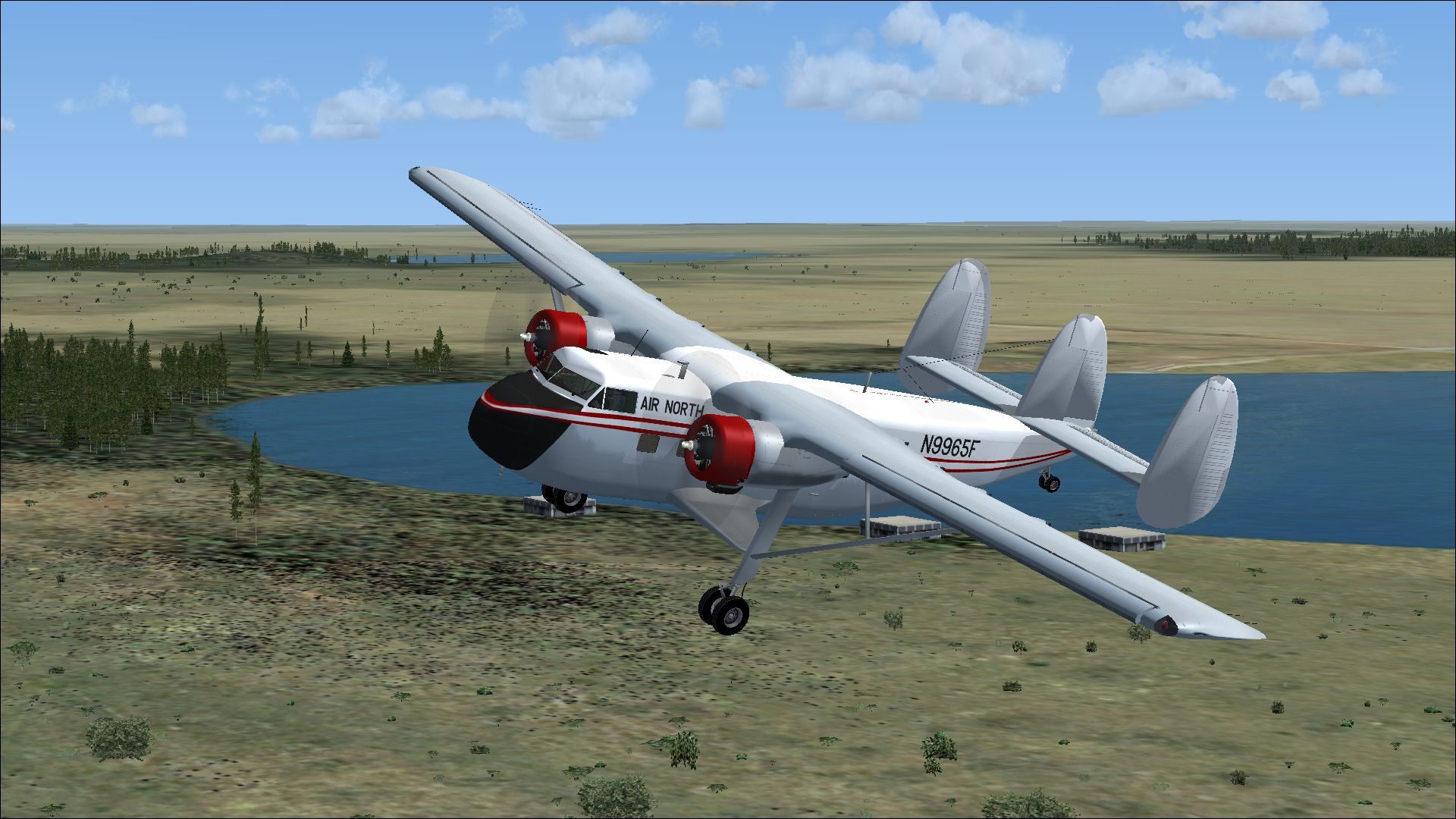 その他 FSX twin-pioneer-n9965fzip-6-