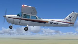 Screenshot 1 — Meraj Aviation School Cessna 172 EP-MGX
