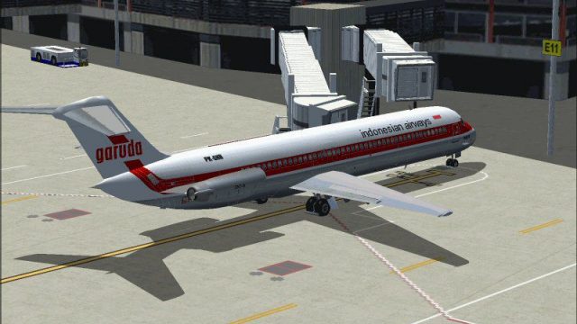 Screenshot 1 — Garuda Indonesia Douglas DC-9
