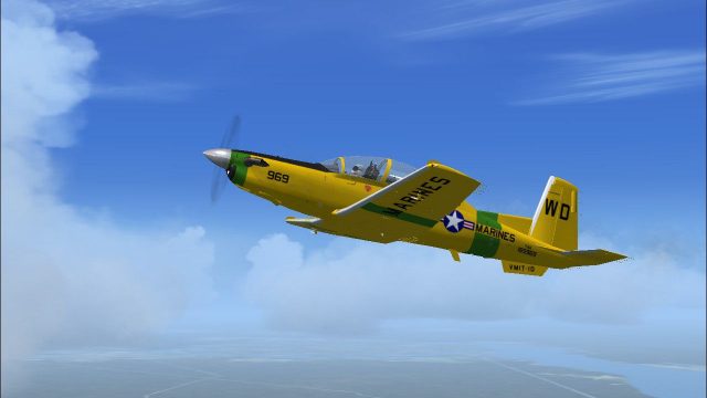 Screenshot 1 — USMC T-6A Retro