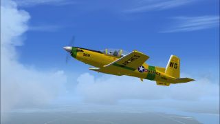 Screenshot 1 — USMC T-6A Retro