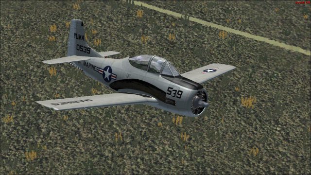 Screenshot 1 — USMC T-28C MCAS Yuma