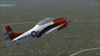 Screenshot 1 — USMC T-28C MCAS Quantico