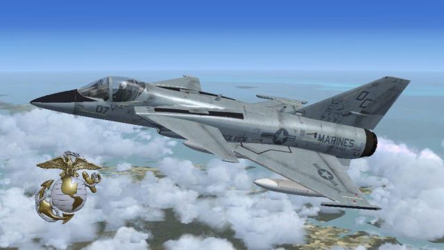 Screenshot 1 — USMC FA201 Kestrel VMFA 122