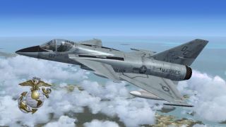 Screenshot 1 — USMC FA201 Kestrel VMFA 122