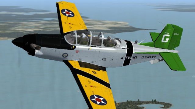 Screenshot 1 — USN T-34C Anniversary Scheme