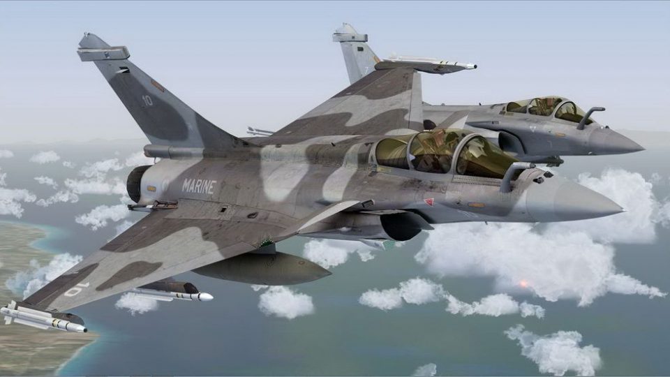 Dassault Rafale Grey Camo for FSX