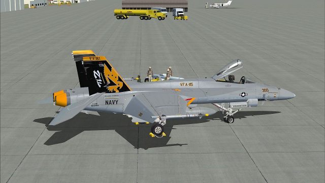 Screenshot 1 — US Navy F/A-18E Superbug CAG