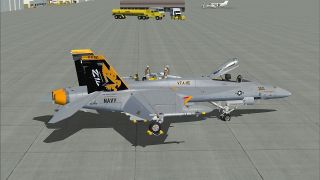 Screenshot 1 — US Navy F/A-18E Superbug CAG