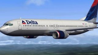 Screenshot 2 — Boeing 737-800 Delta Textures