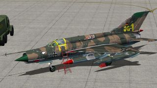 Screenshot 1 — West Germany Air Force MiG-21MF