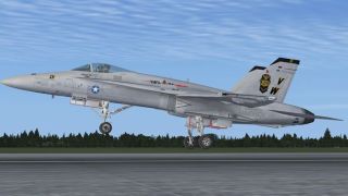 Screenshot 1 — US Marines VMFA-314 F/A-18A Hornet