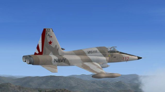 Screenshot 1 — US Navy VFC-111 Sundowners F-5 Tiger II