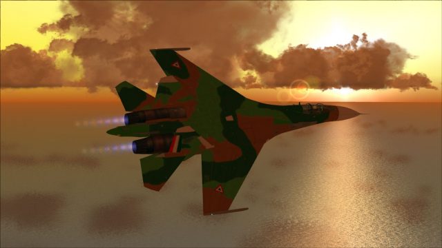 Screenshot 1 — Fuerza Area Mexicana Su-27