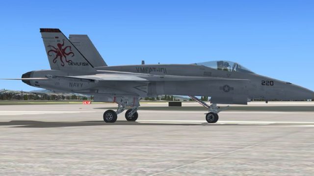 Screenshot 1 — US Marines F/A-18 VMFAT-101 Devilfish