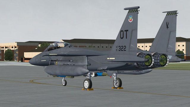 Screenshot 1 — US Air Force F-15E Mudhen Driver
