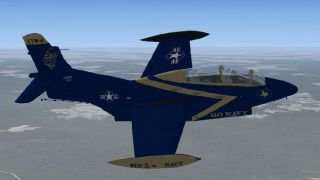 Screenshot 1 — US Navy T-2C USNA 75th Anniversary