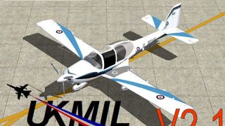 Screenshot 1 — UKMIL Grob Tutor Update V2.1