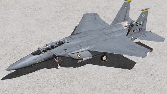 Screenshot 1 — US Air Force F-15E Mudhen Driver "Rocketeers"