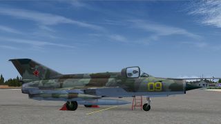 Screenshot 1 — MiG-21 Soviet Yellow 09