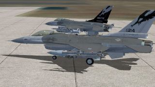 Screenshot 1 — California ANG F-16C 144th Fighter Squadron