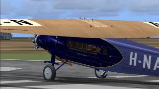 Screenshot 2 — KNILM Fokker F.VIIb/3m PK-AFB Textures only