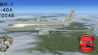 Screenshot 1 — USMC C-40A VMR-1