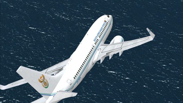 Screenshot 1 — SAAF Boeing 737-700/BBJ NGX