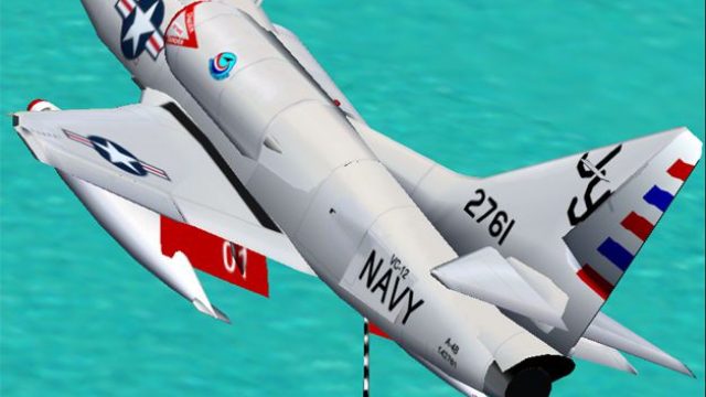 Screenshot 1 — Douglas A-4B Skyhawk of VC-12