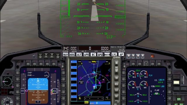 Screenshot 1 — F-15 Panel