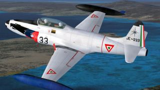 Screenshot 3 — Lockheed T-33A Black Eagle Head